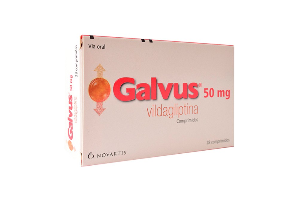 Vidagliptina Galvus 50 Mg 28 Comprimidos