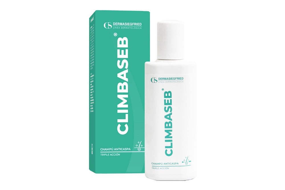 Shampoo Anticaspa Climbaseb triple acción 120 g