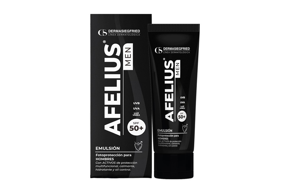 Protector Solar Afelius Men Emulsion Fps 50 60 G