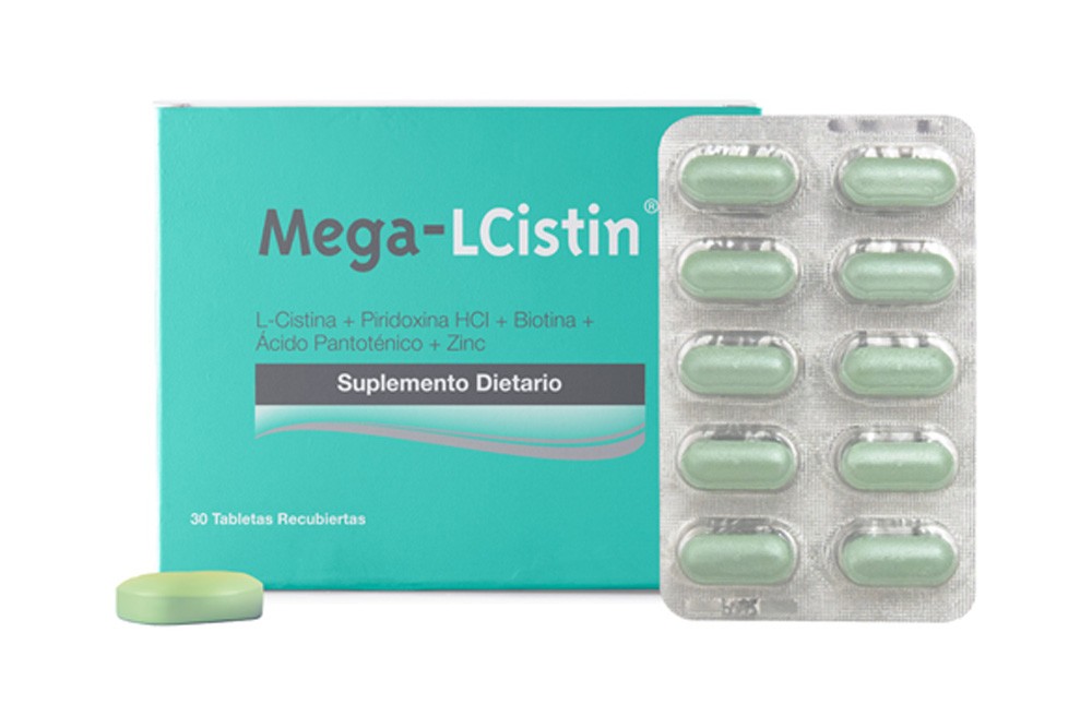 Suplemento Dietario Mega-Lcistin 30 Tabletas Recubiertas