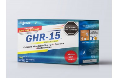 Alimento Ghr-15 Sabor Naranja 250 G