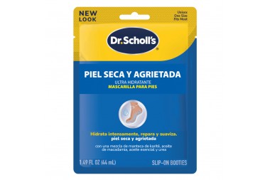 Mascarilla Para Pies Ultrahidratante Dr.Scholls 2 Unds