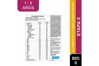 Fórmula Infantil Similac Etapa 2 Total Confort Kid 820 G