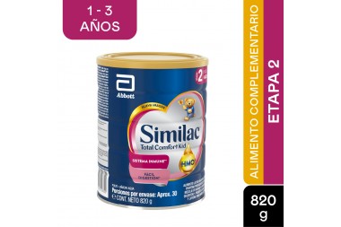 Fórmula Infantil Similac Etapa 2 Total Confort Kid 820 G