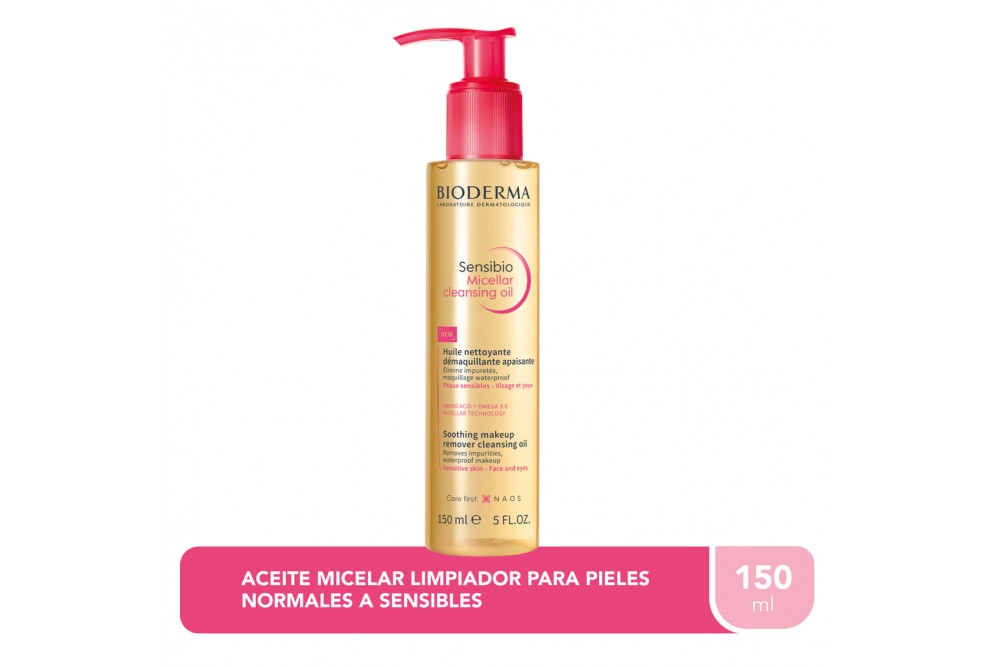 Aceite Micelar Limpiador Sensibio 150 Ml