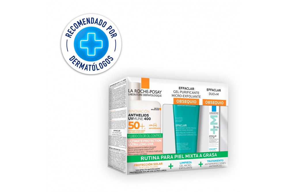 Kit Protector Solar Gel Microexfoliantetratamient La Roche-Posay