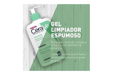 Gel Limpiador Espumoso Cerave 236 Ml