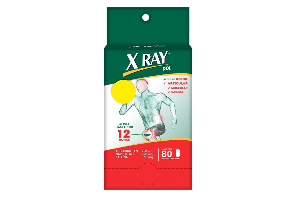 Xray Dol 80 Tabletas