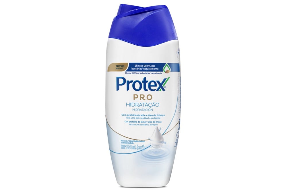 Jabón Liquido Antibacterial Protex Pro Hidratación 230 Ml