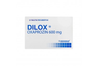 Dilox 600 mg 20 Tabletas