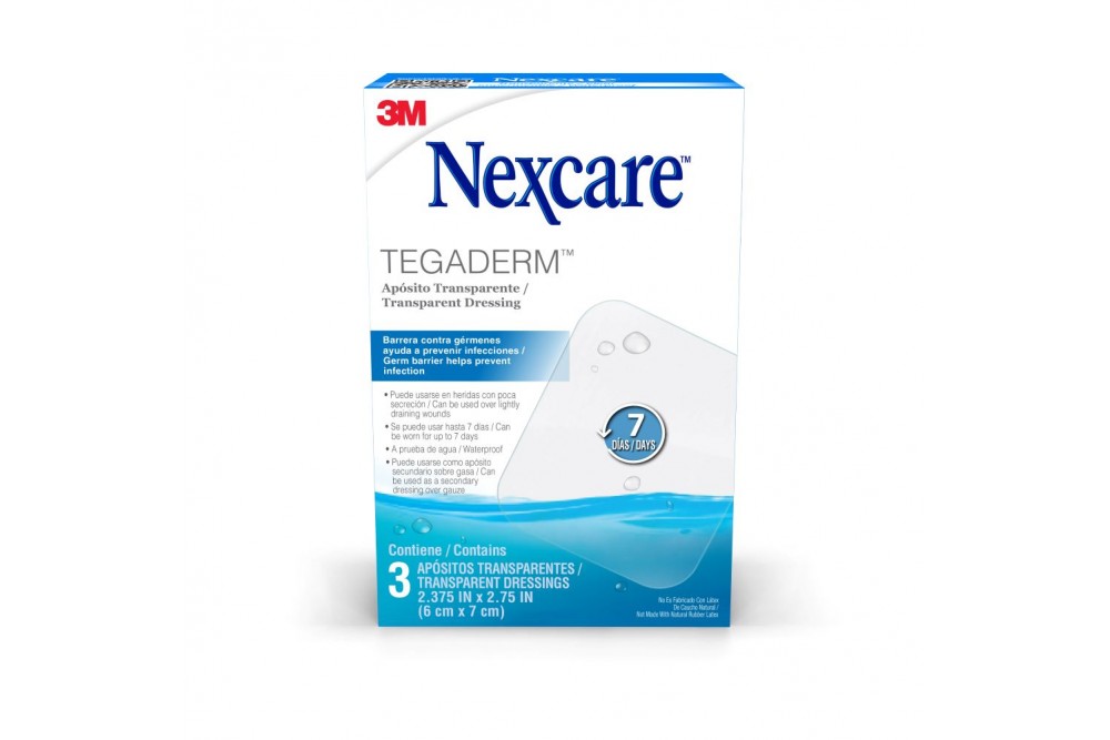 Aposito Transparente Nexcare Tegaderm 3 Und