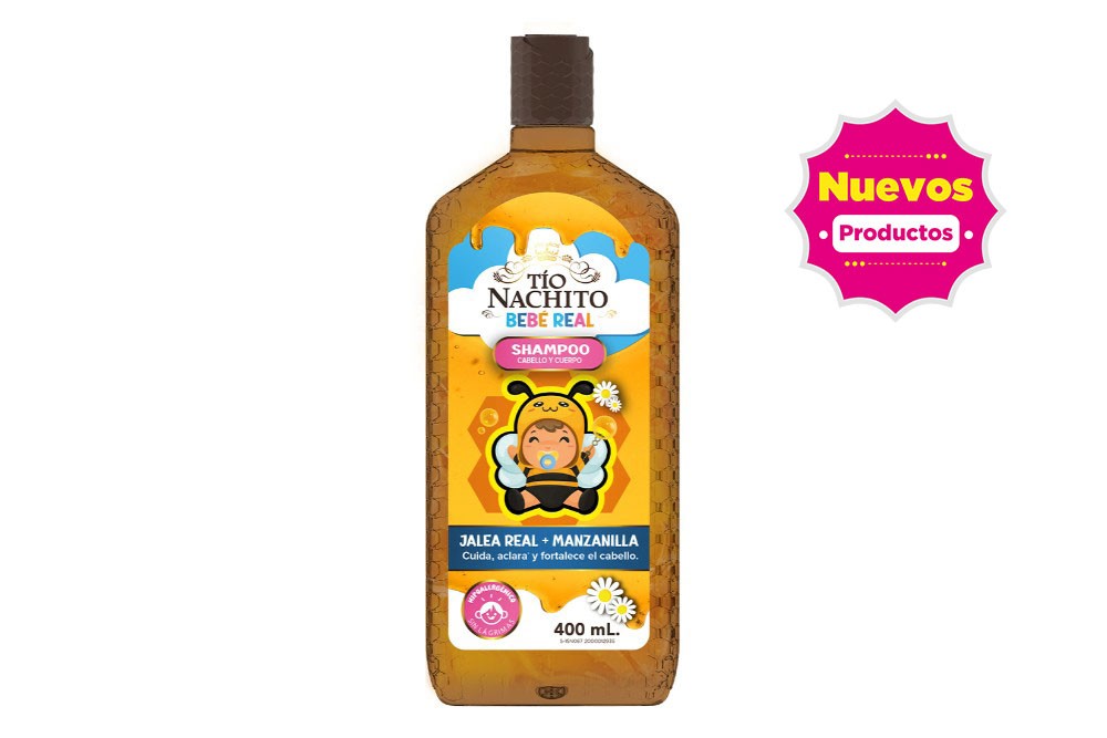 Shampoo Tio Nachito Cabello Y Cuerpo Manzanilla 400 Ml