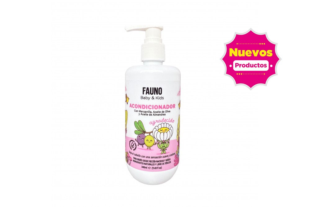 Acondicionador Fauno Baby & Kids 340 Ml