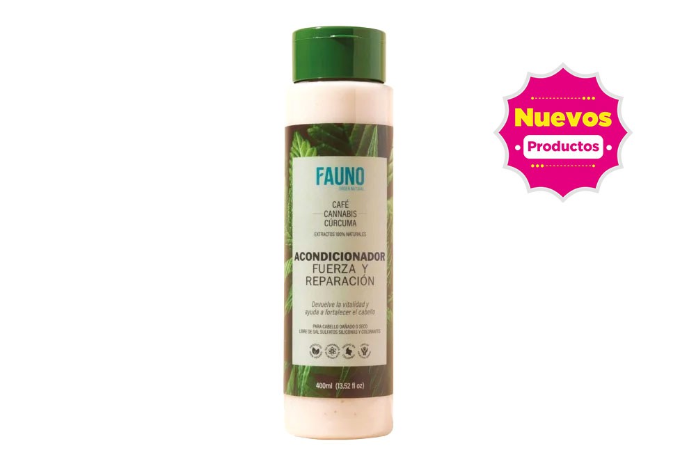 Acondicionador Fauno Fuerza Y Reparación 400 Ml