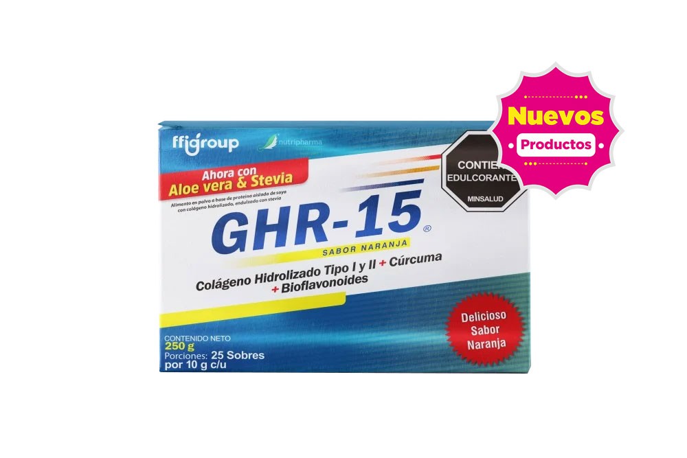 Alimento Ghr-15 Sabor Naranja 250 G