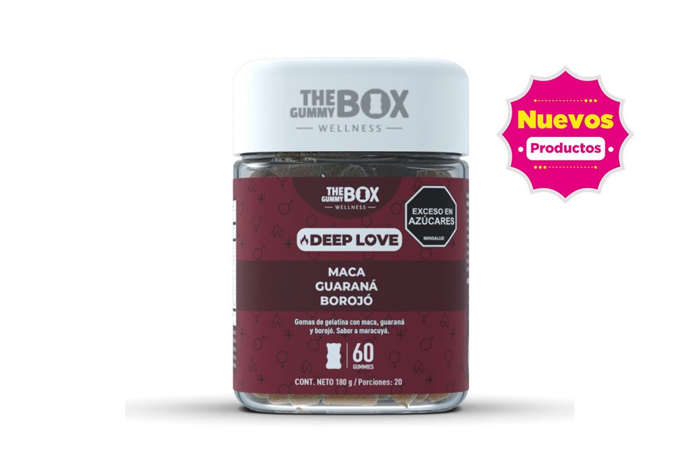 Goma De Gelatina The Gummy Box Deep Love 180 G