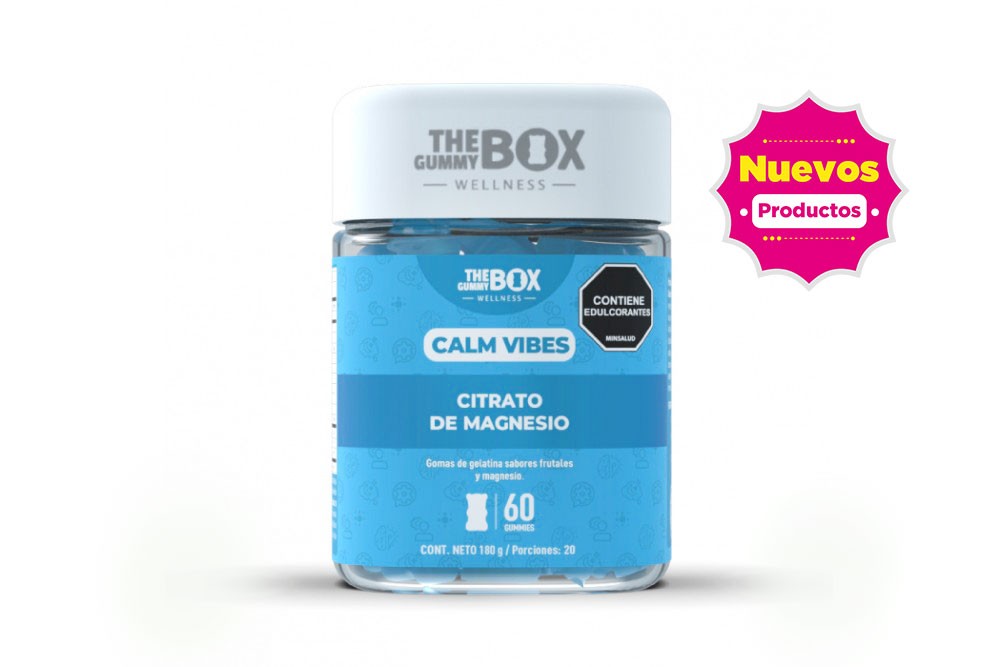 Goma De Gelatina/Calm Vibes The Gummy Box 180 G