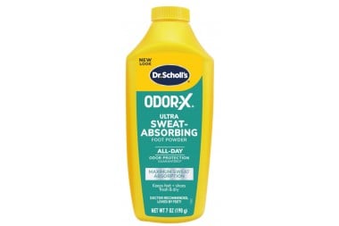 Polvos Para Pies Dr. Scholl´S Ultra Absorbentes Odor-X 198 G