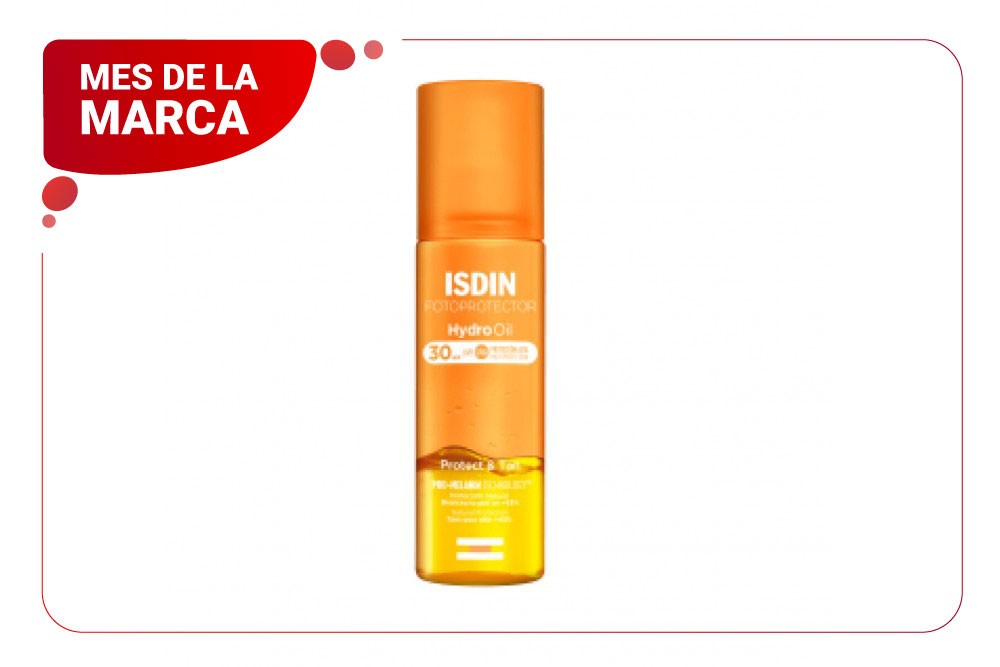 Fotoprotector Isdin Hydro Oil Spf 30 Atomizador 200 Ml