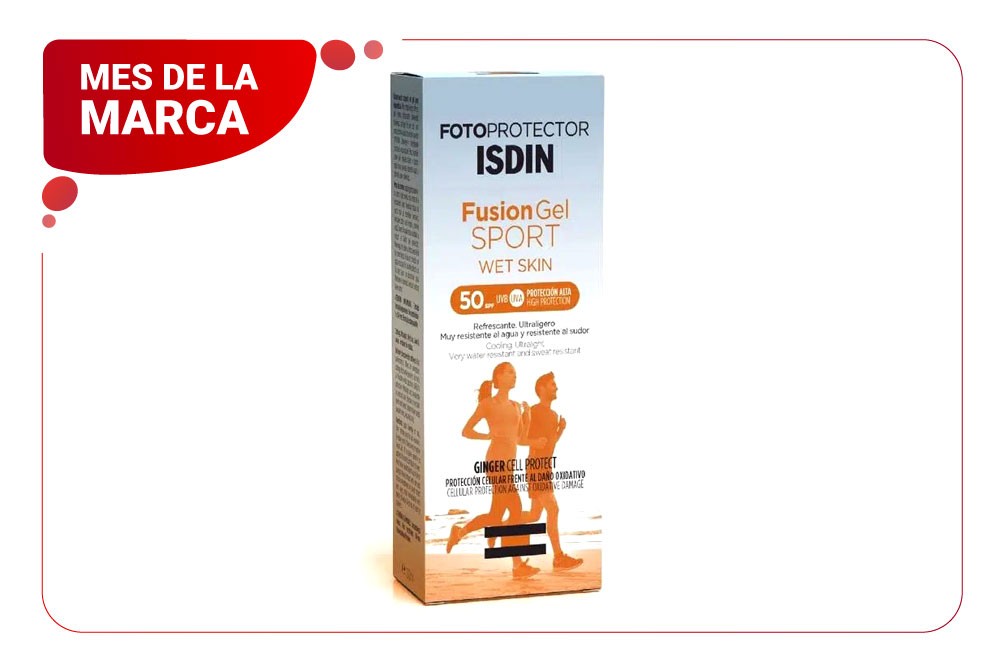 Protector Solar Isdin Spf 50 Fusion Gel 100 Ml