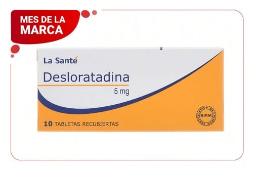 Desloratadina 5 mg Caja Con...