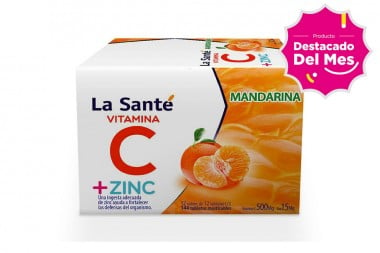 Vitamina C + Zinc 500/15 mg...