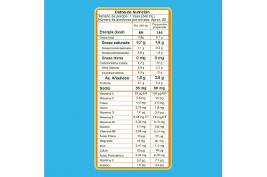 Alimento Lacteo Klim 1+ Deslactosado 800 G