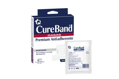 Gasa Antiadherente Cureband Premium 18 Unds