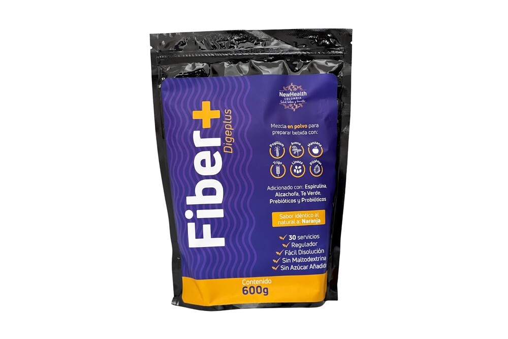 Mezcla Para Preparar Bebida Fiber Digeplus Naranja 600 G