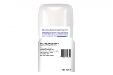 Oferta Desodorante Nivea Tono Natural Clinical 2 Unds