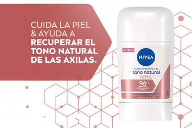 Oferta Desodorante Nivea Tono Natural Clinical 2 Unds