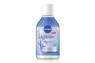 Agua Micelar Reparadora Nivea 5% De Serum 400 Ml