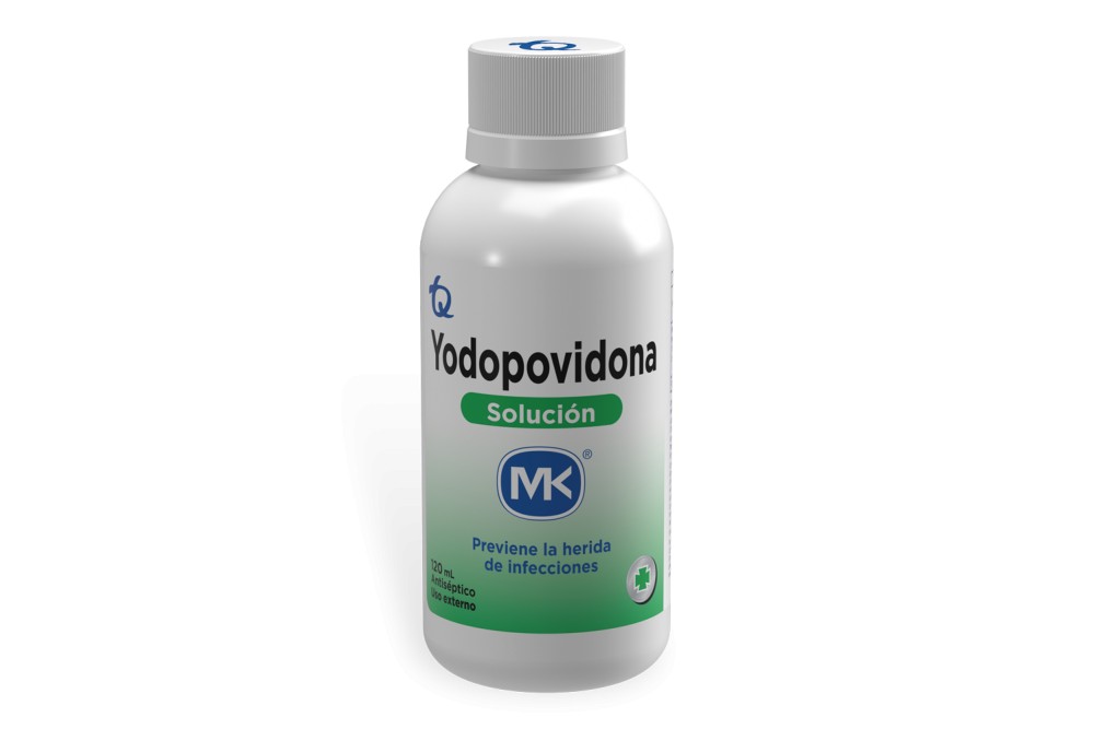 Yodopovidona Solución 120 Ml