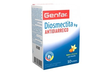 DIOSMECTITA GENFAR 3 G X 10...