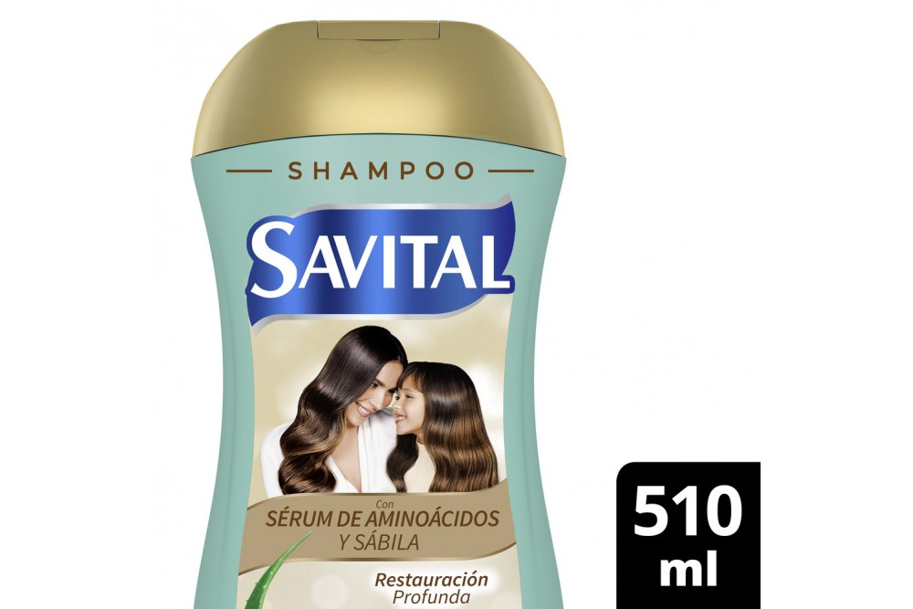 Shampoo Savital Aminoacidos Y Sábila 510 Ml