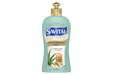 Crema Para Peinar Savital Aminoácidos Sábila 275 Ml