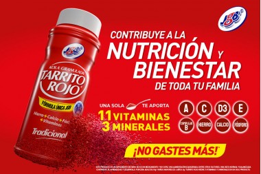 Kola Granulada Tarrito Rojo Sabor Fresa 380 G