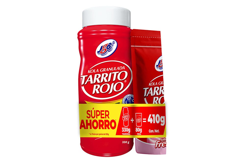 Oferta Kola Granulada Tarrito Rojo 330 G +  80 G