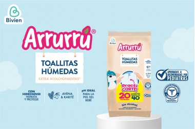 Toallitas  Avena Y Karité  Arrurrú 20 Unds