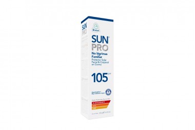 Protector Solar Sunpro Spf 105 Familiar 120 G