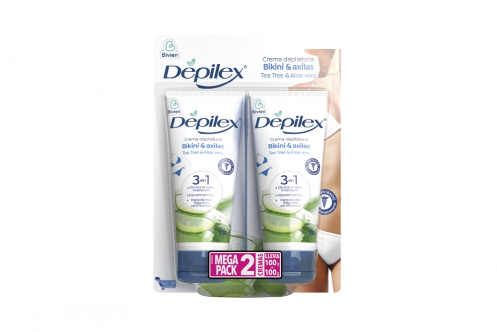 Oferta Crema Depilatoria Depilex  Bikini Y Axilas 2 Unds