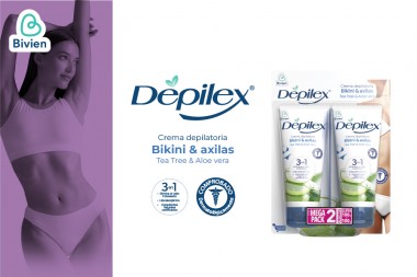 Oferta Crema Depilatoria Depilex  Bikini Y Axilas 2 Unds