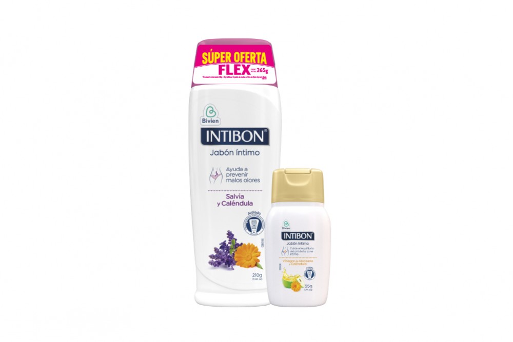 Oferta Jabón Intimo Intibon Salvia Y Calendula 210 Ml + 55G