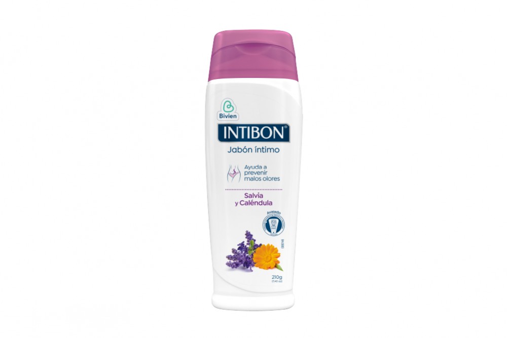 Jabón Intimo Intibon Salvia Y Caléndula 210 Ml