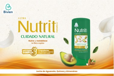 Acondicionador Nutrit Cuidado Natural 550 Ml