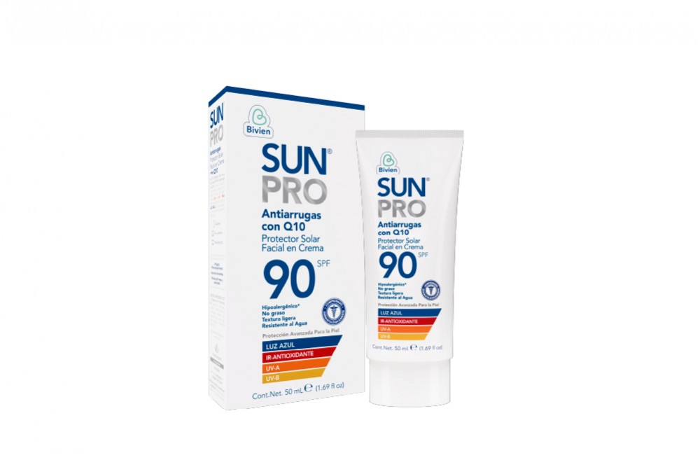 Protector Solar Sunpro Q10 Facial Fps 90 50 Ml