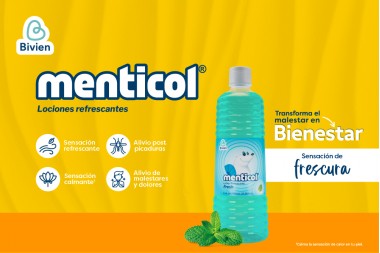 Loción Refrescante Menticol Fresh 750 Ml