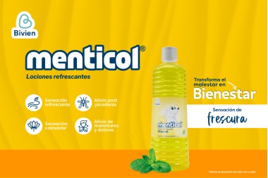 Loción Refrescante Menticol Original 750 Ml