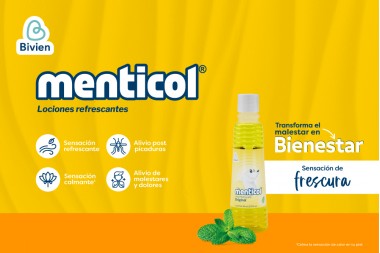 Loción Refrescante Menticol Original 60 Ml