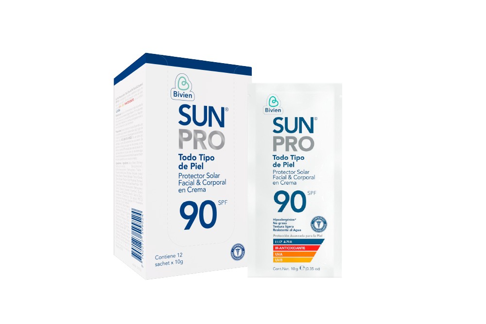 Protector Solar Sunpro Spf 90 Sachet 12 Und